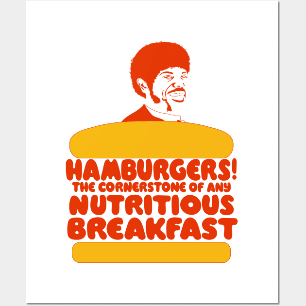 Jules Hamburgers Wall Art by Sharkshock